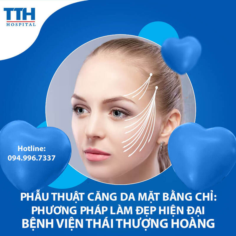 Căng chỉ trẻ hóa mắt tại Bệnh viện Thái Thượng Hoàng (Nguồn: Bệnh viện Thái Thượng Hoàng)
