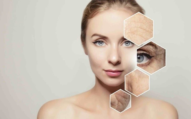 Lão hóa da cần cấy mỡ mặt (Nguồn: Internet)