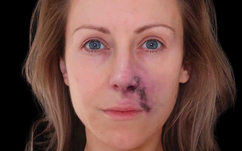 Hoại tử mũi (Nguồn: Internet)