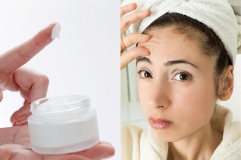 Sử dụng kem chống nhăn (Nguồn: Internet)
