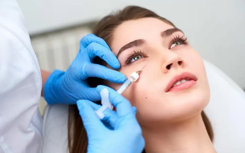 Tiêm filler trẻ hóa mắt có an toàn hay không? (Nguồn: Internet)