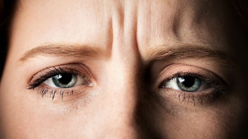 Thói quen biểu cảm khuôn mặt gây ra nếp nhăn (Nguồn: Internet)