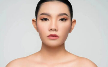 Mũi hếch thường ngắn hơn so với tỷ lệ chung của khuôn mặt (Nguồn: Internet)